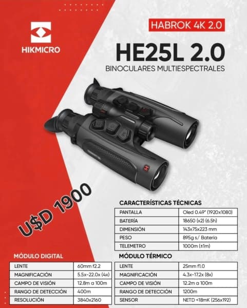 HABROK HE25L 2.0