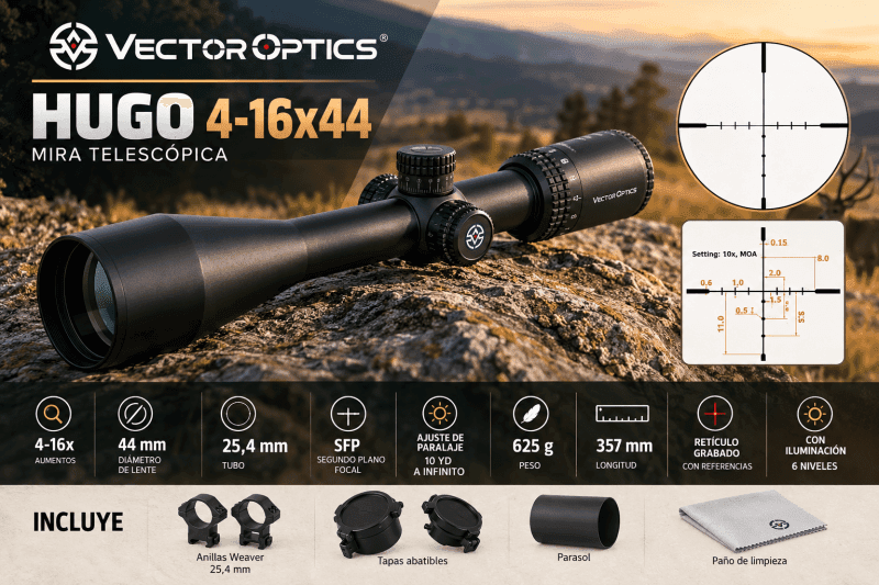 Vector Optics Hugo 4-16x44 SFP